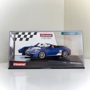 Carrera Evolution Porsche 911 Carrera S Cabriolet 38 Slot Car 1:32 NIB 27550 New